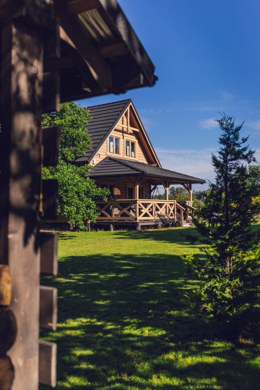 SeaUSasino Dom Sasino + ogród czerwcową porą