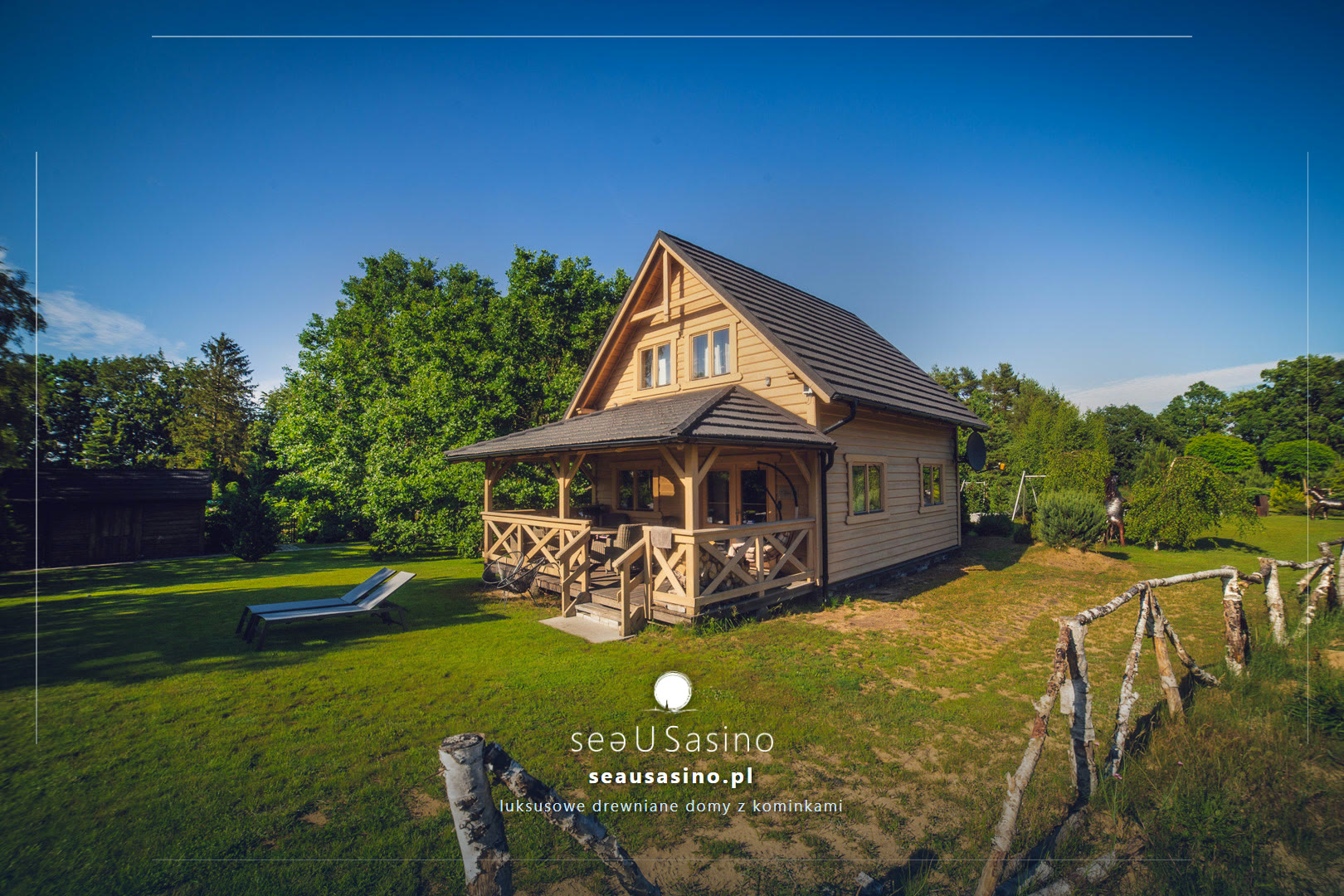 Apartamenty SeaUSasino - Ogród - Widok Dom Sasino