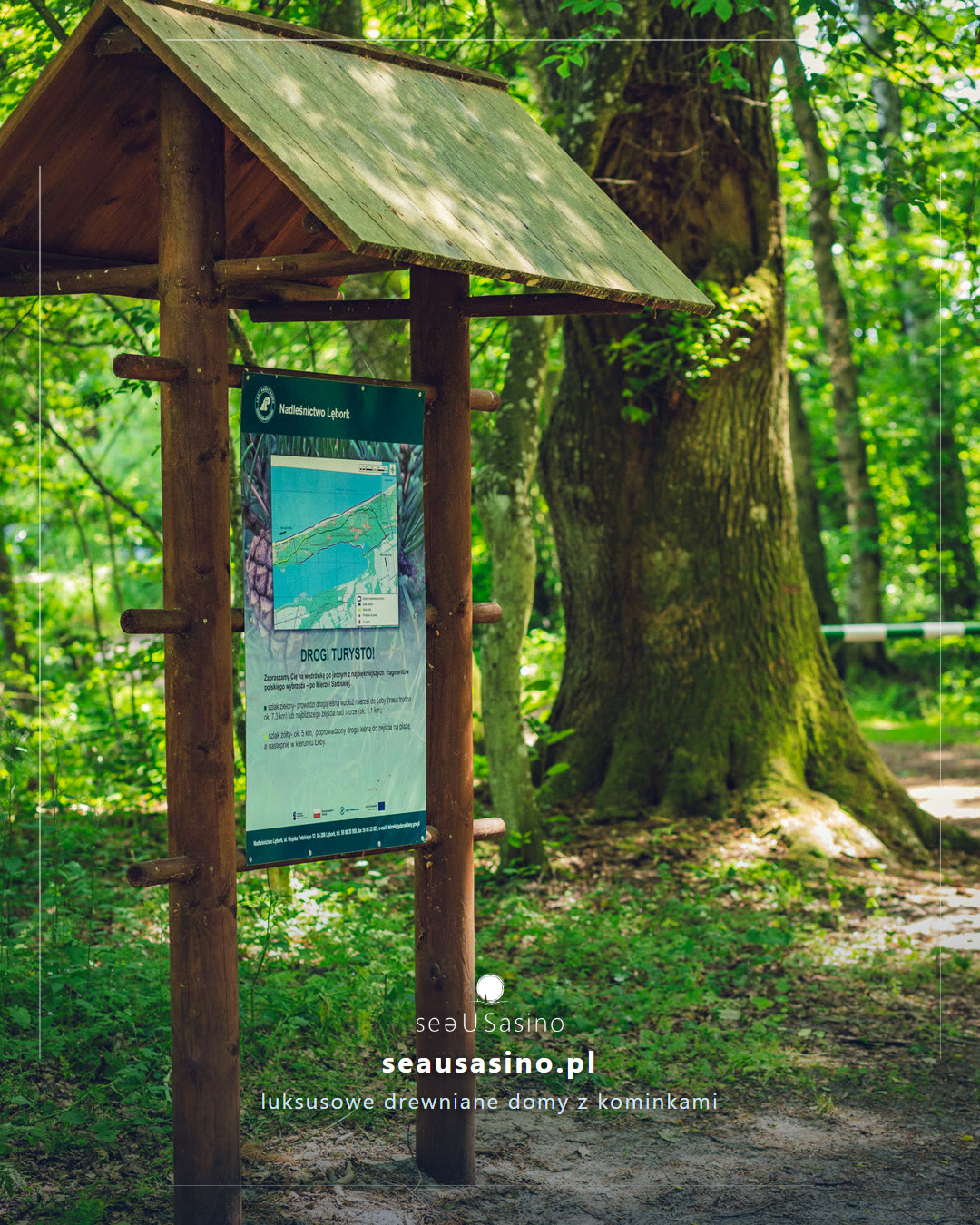 SeauSasino - Szlak turystyczny w Uninii na plażę 