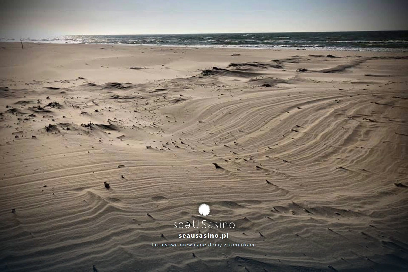 Plaża Ulinia - Wietrzny dzień - źródło Materiały SEAUSASINO