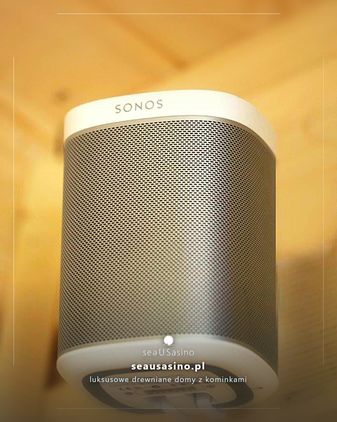 Zblizenie glosnika sonos — Sasino, SeaUSasino